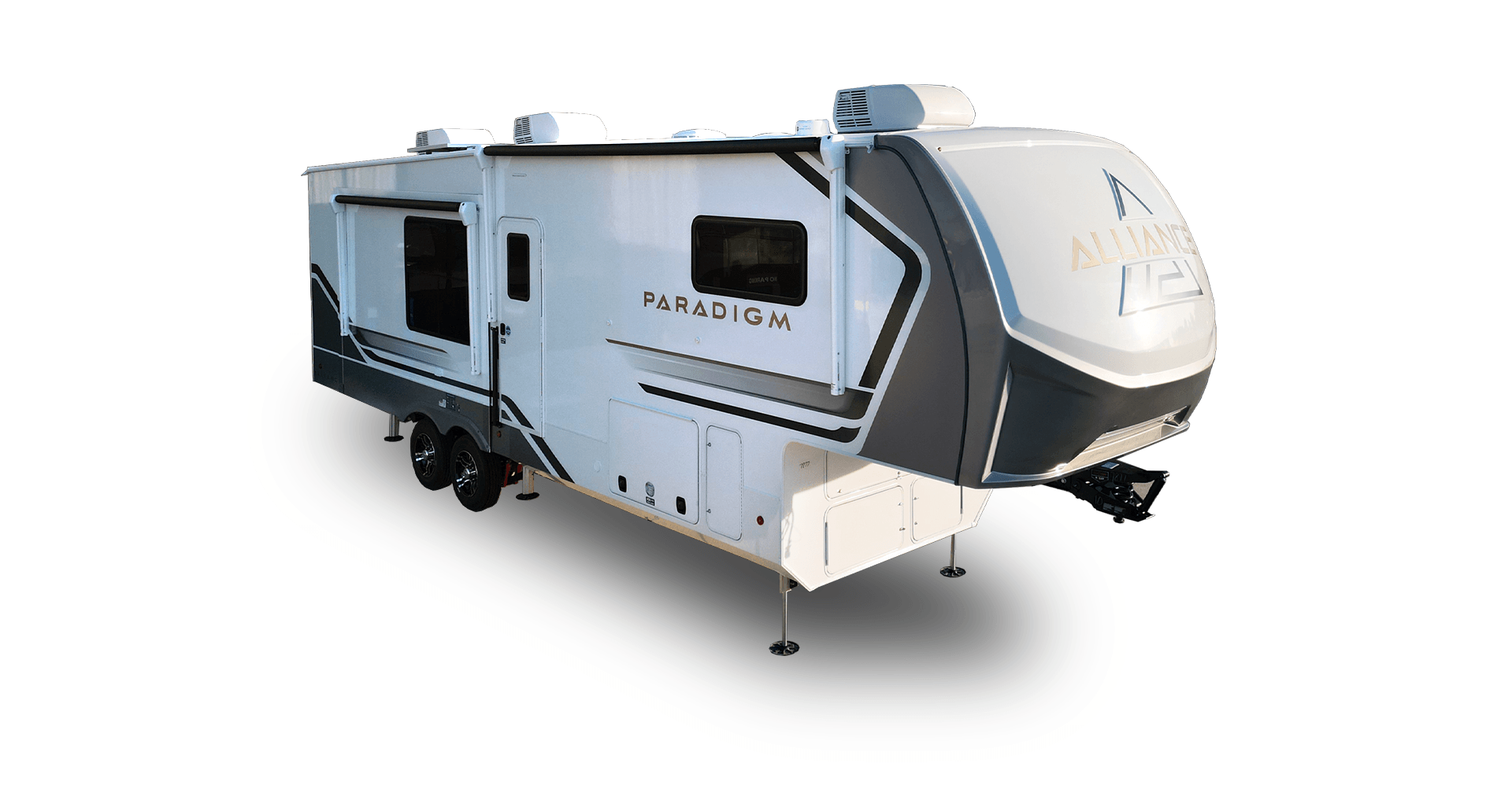 Alliance RV Paradigm luxury fifth wheel floorplan interior and exterior design