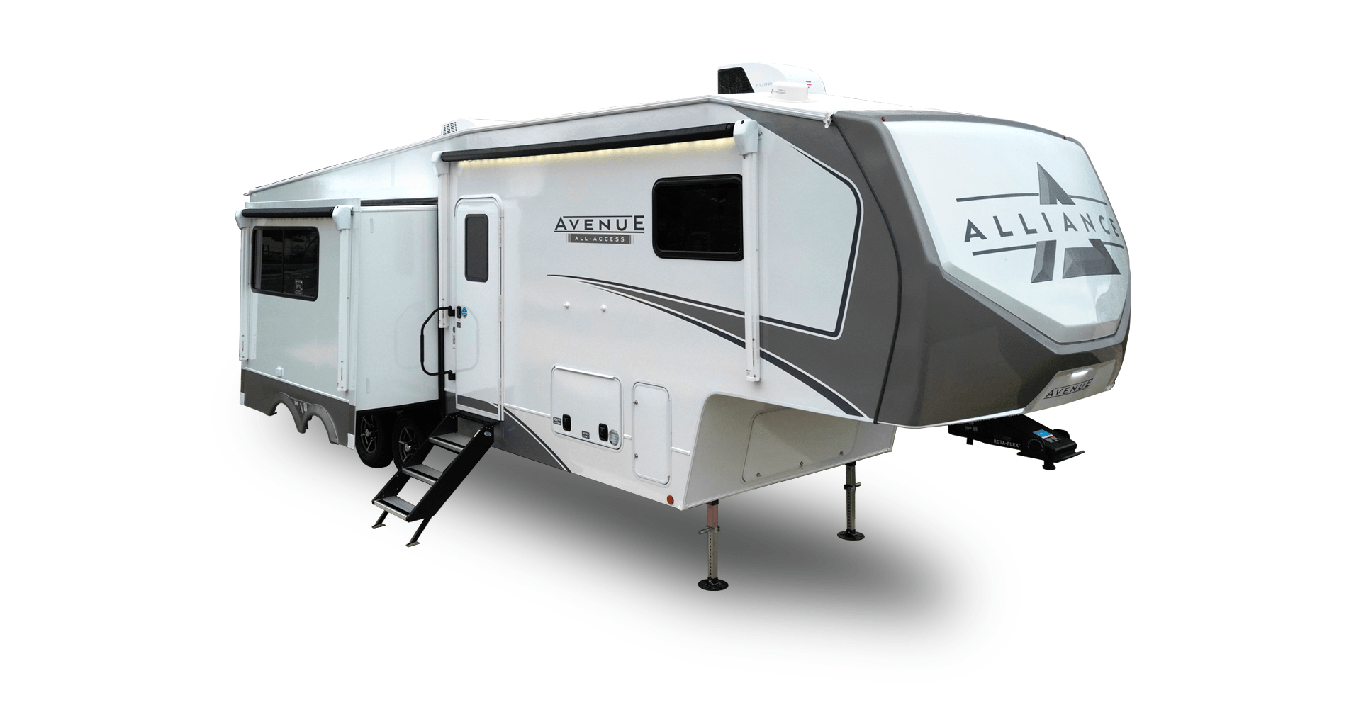 Alliance RV Avenue lightweight luxury fifth wheel floorplan design