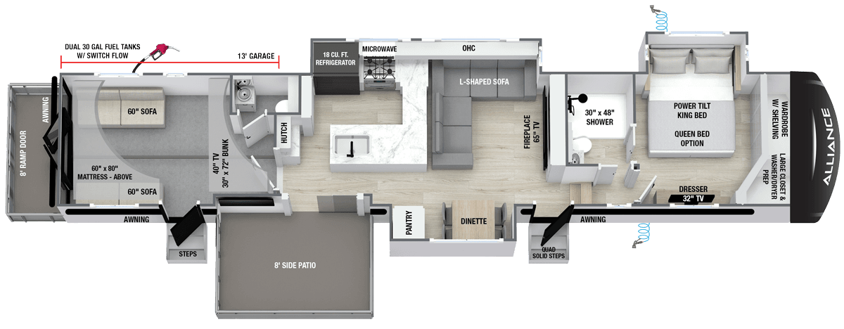 Valor 4213 floorplan layout
