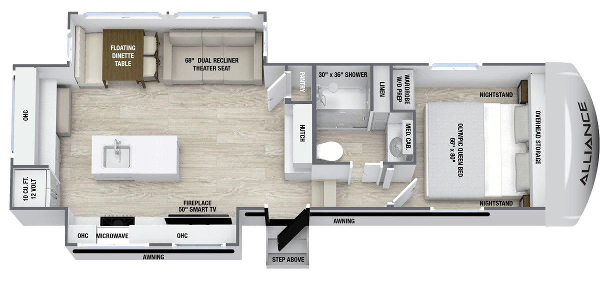 Avenue 27RK floorplan layout