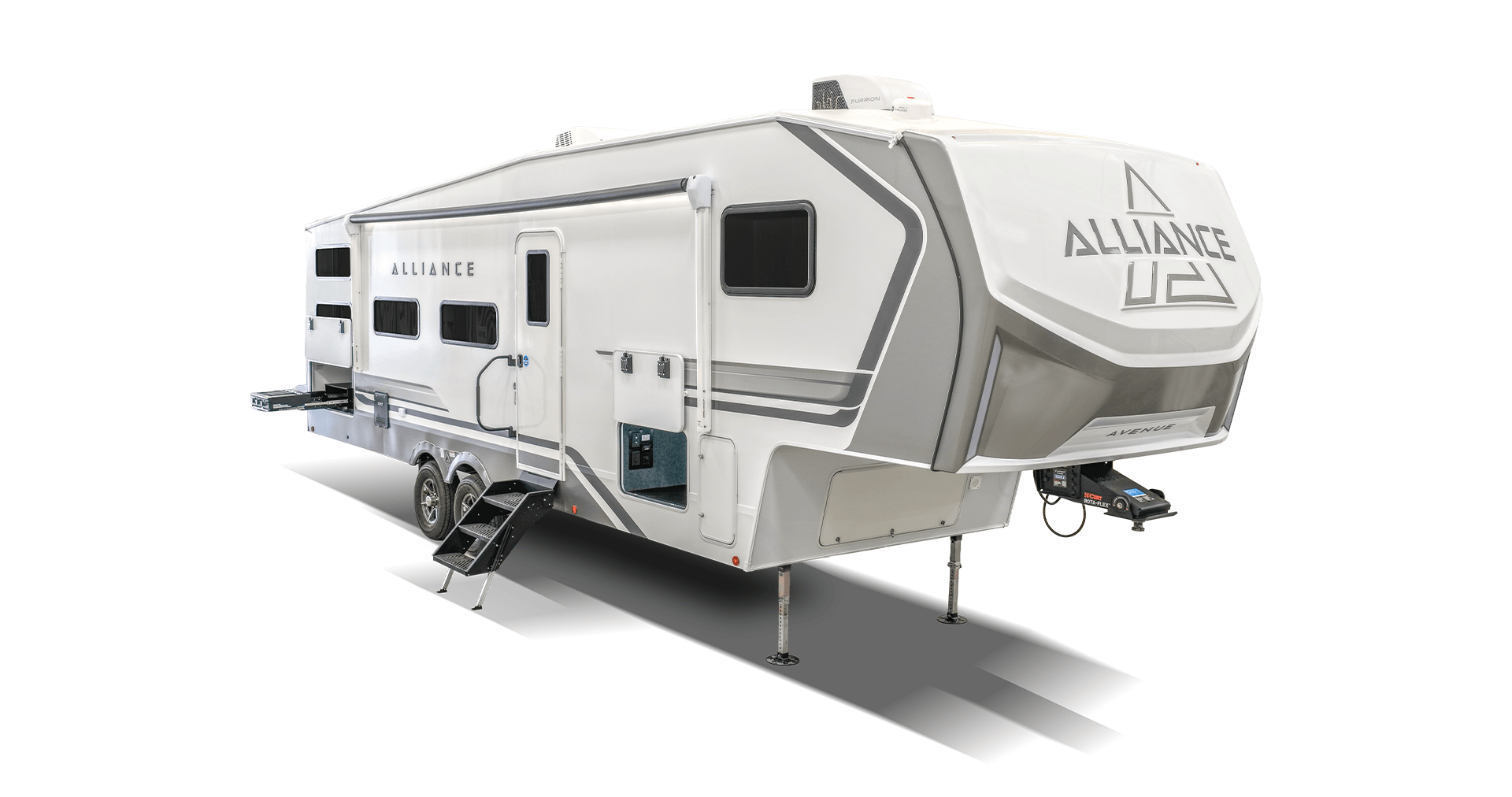 Alliance RV Avenue lightweight luxury fifth wheel floorplan design