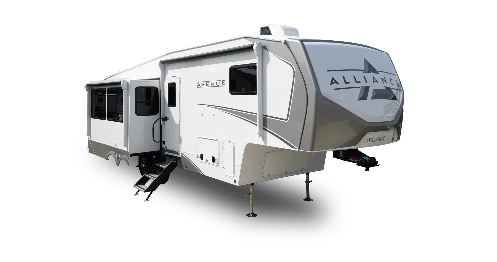 Alliance RV Avenue lightweight luxury fifth wheel floorplan design