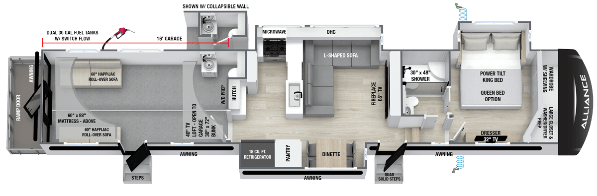 Valor 4216 floorplan layout