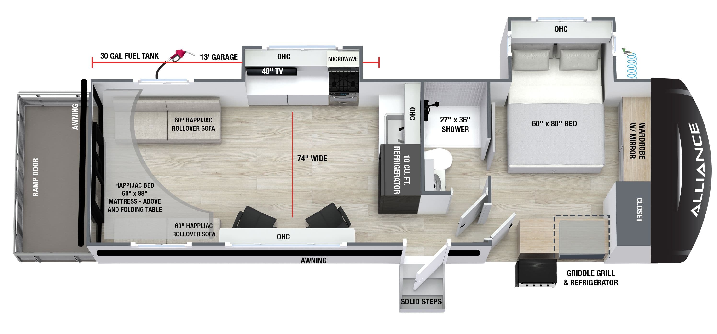 Valor 27T14 floorplan layout