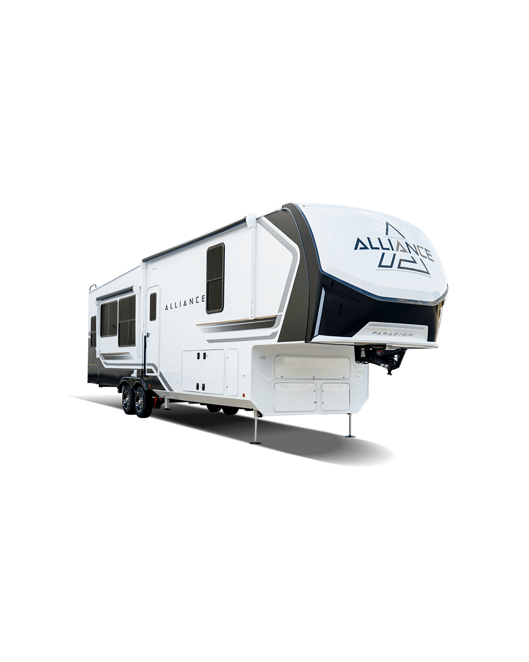 Alliance RV Paradigm luxury fifth wheel floorplan interior and exterior design