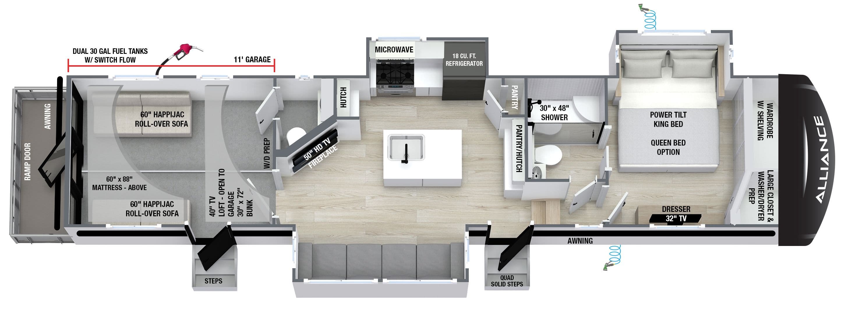 Valor 36V11 floorplan layout