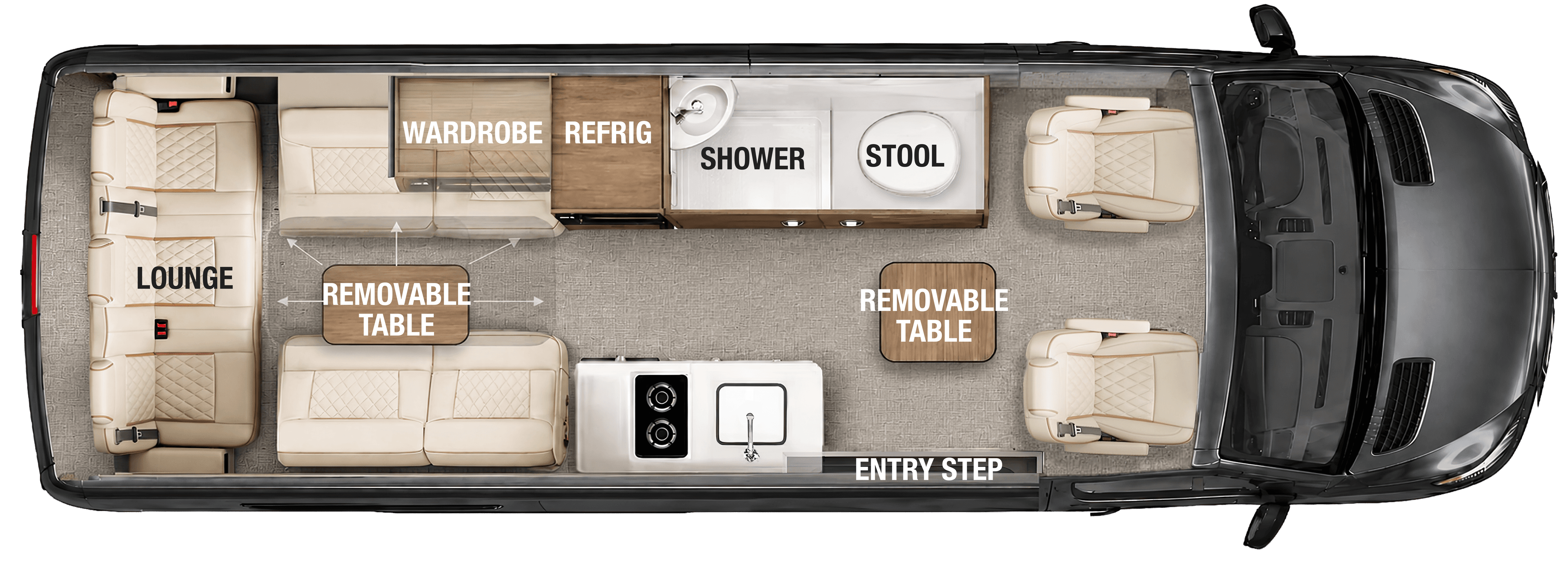 Model B 22MB floorplan layout