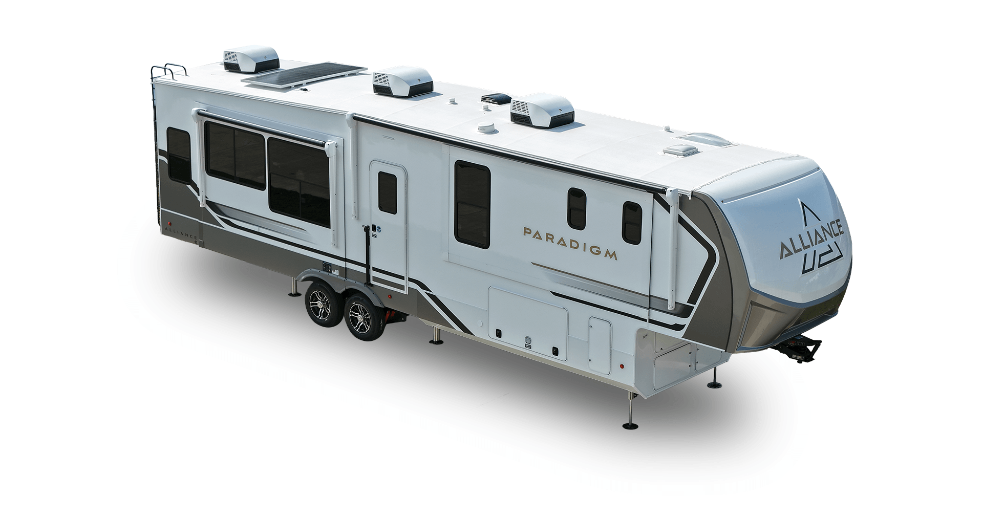 Alliance RV Paradigm luxury fifth wheel floorplan interior and exterior design