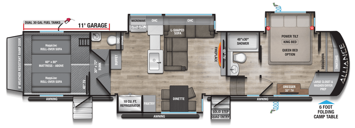 Valor 37V11 floorplan layout