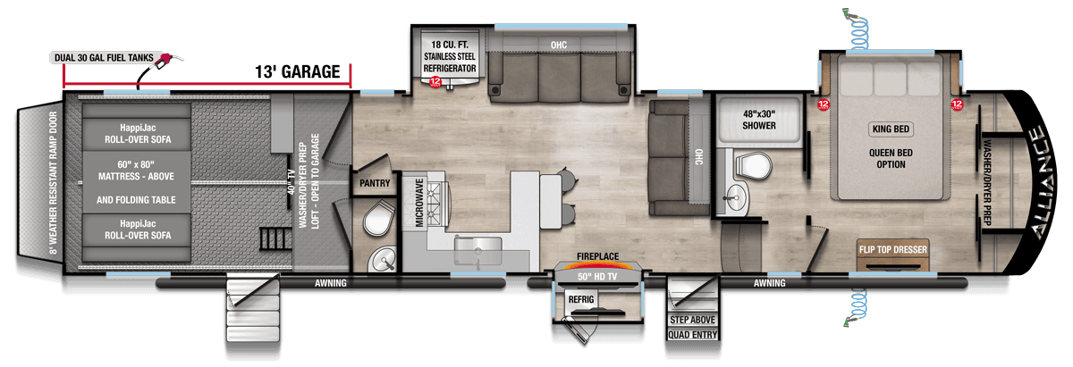 40V13 floorplan