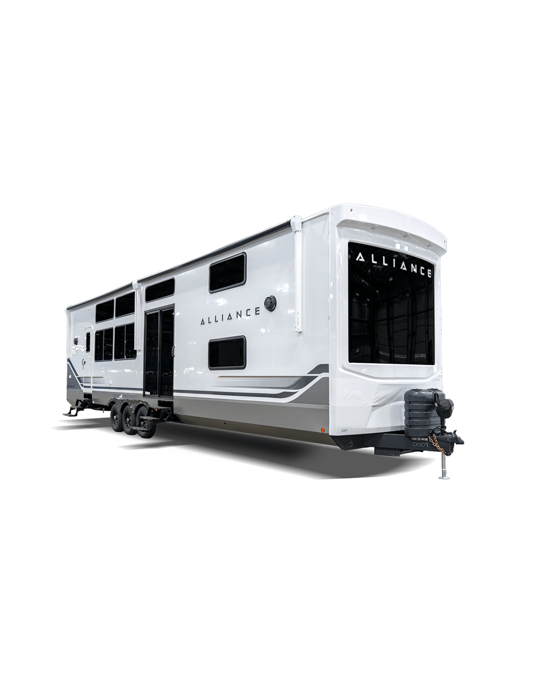 Alliance RV Benchmark destination trailer floorplan with residential comfort and spacious living