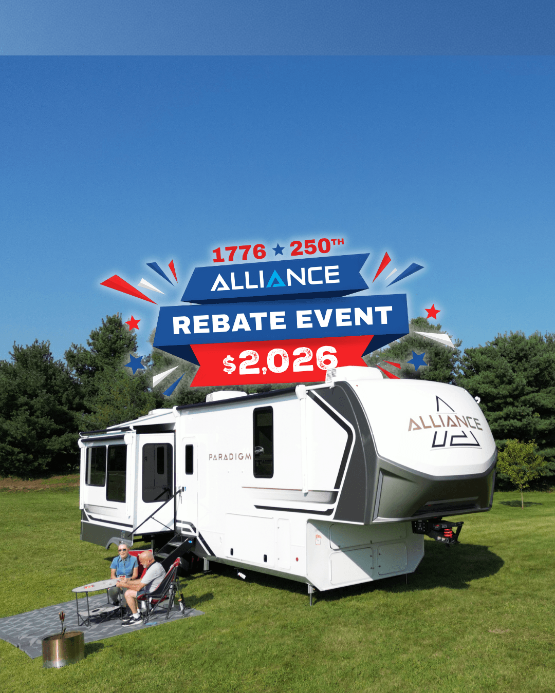 2026 Alliance RV Fifth Wheel Rebate logo