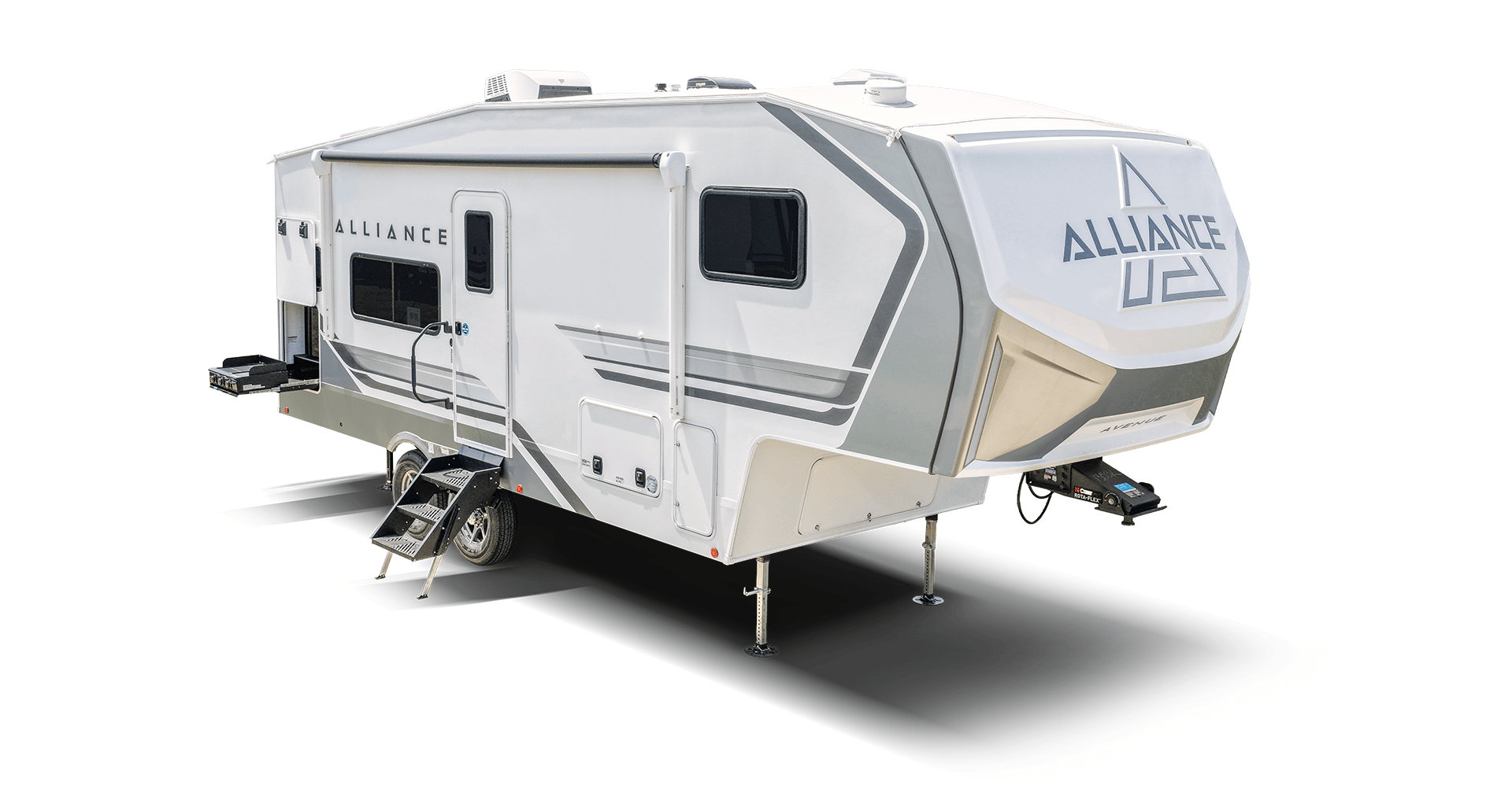 Alliance RV Avenue lightweight luxury fifth wheel floorplan design