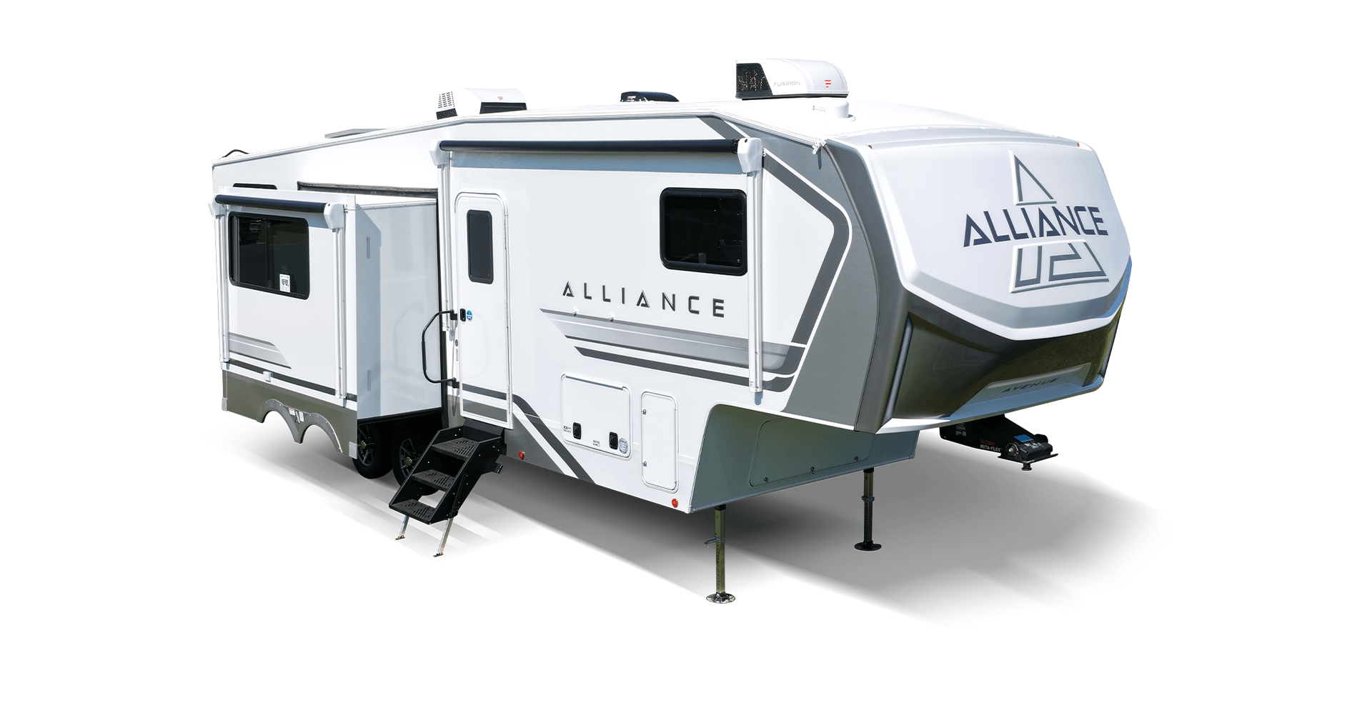 Alliance RV Avenue lightweight luxury fifth wheel floorplan design