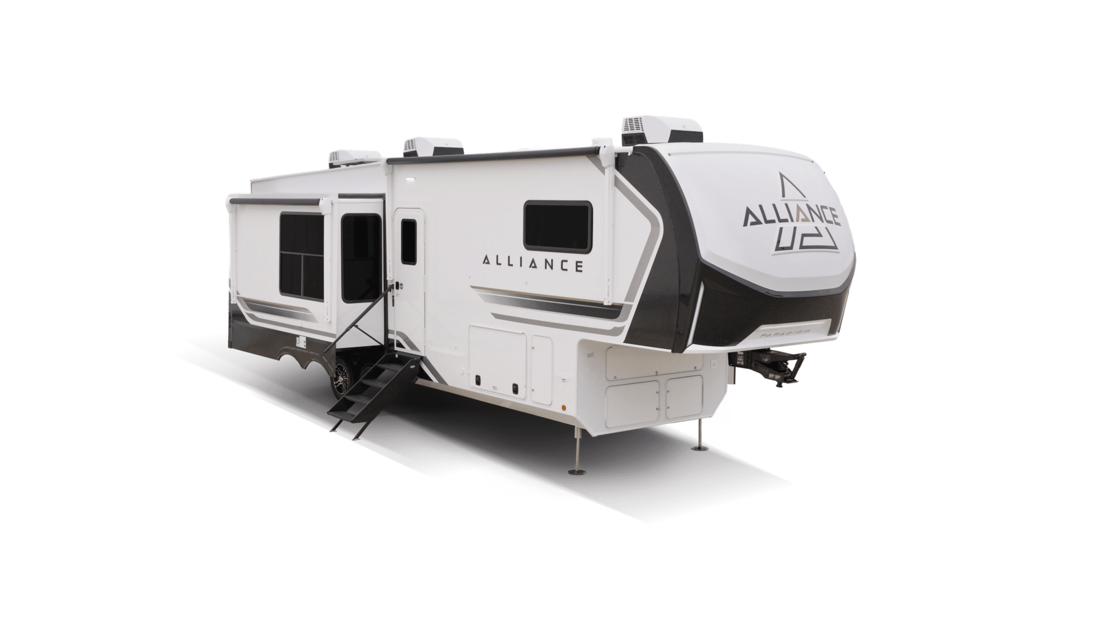 Alliance RV Paradigm luxury fifth wheel floorplan interior and exterior design