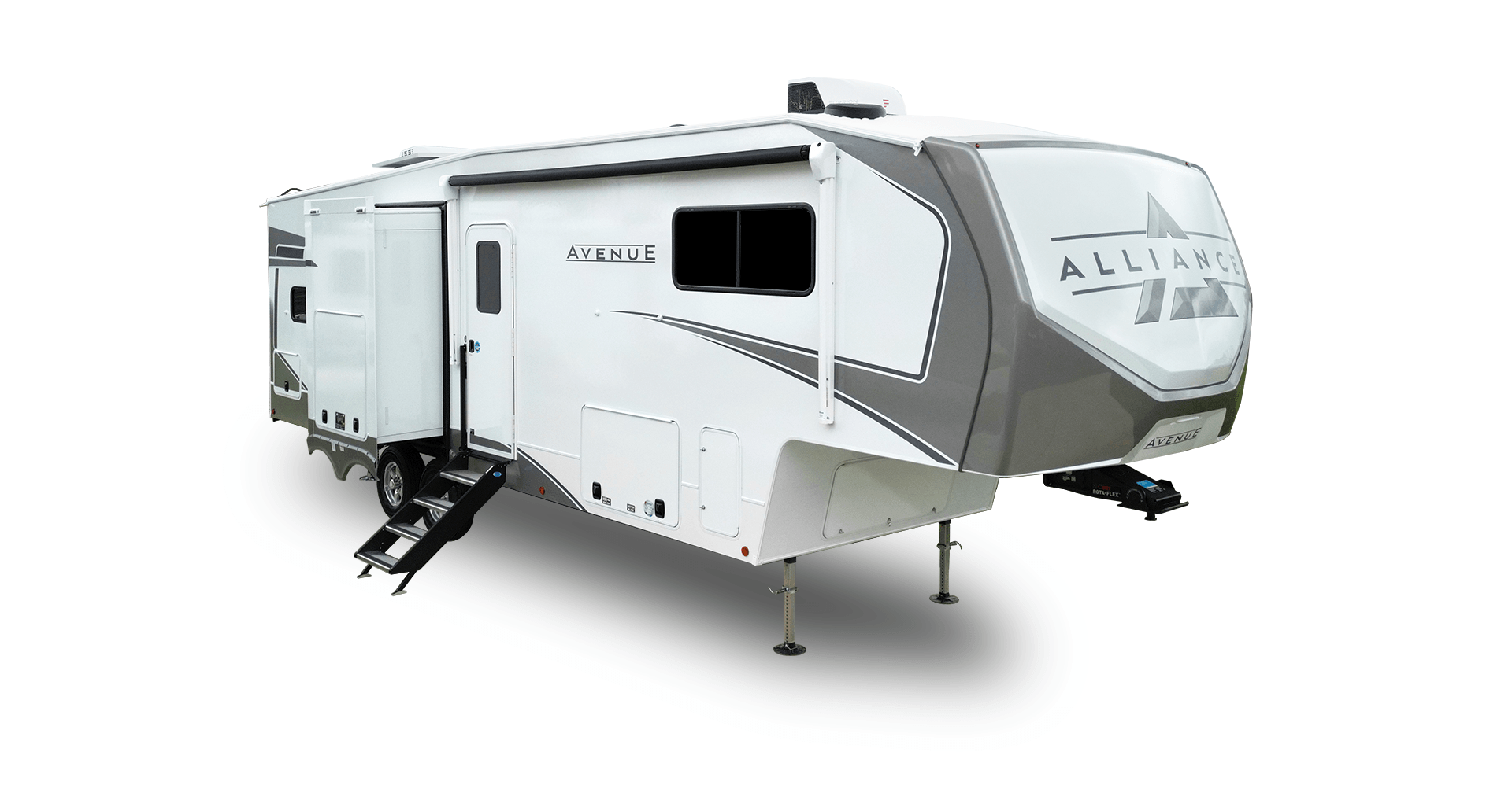 Alliance RV Avenue lightweight luxury fifth wheel floorplan design