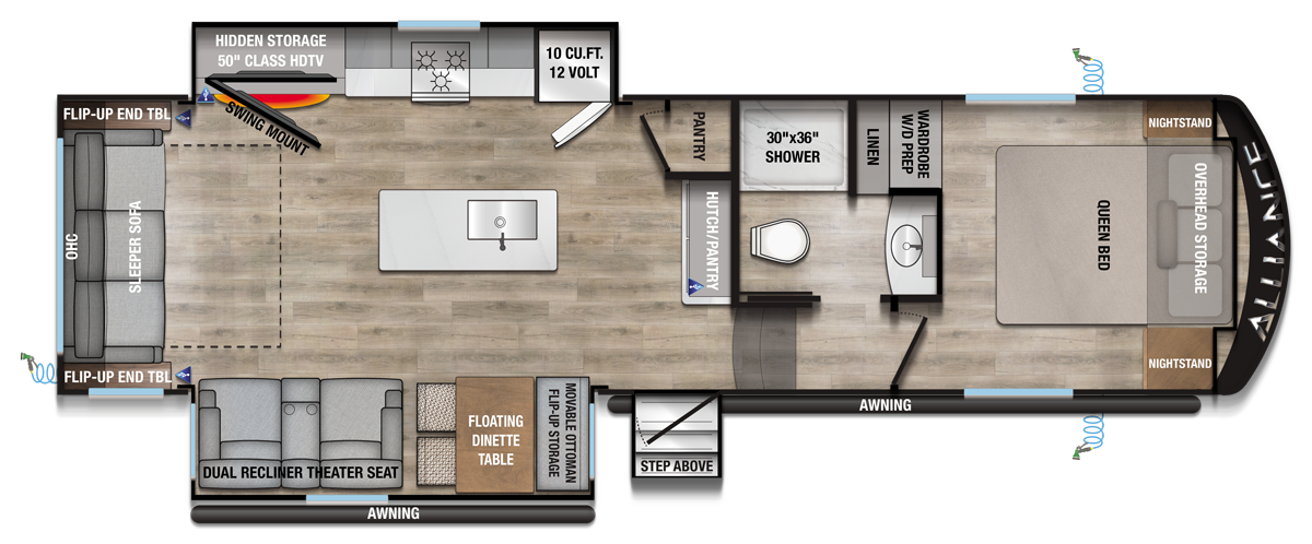 Avenue 29RL Floorplan