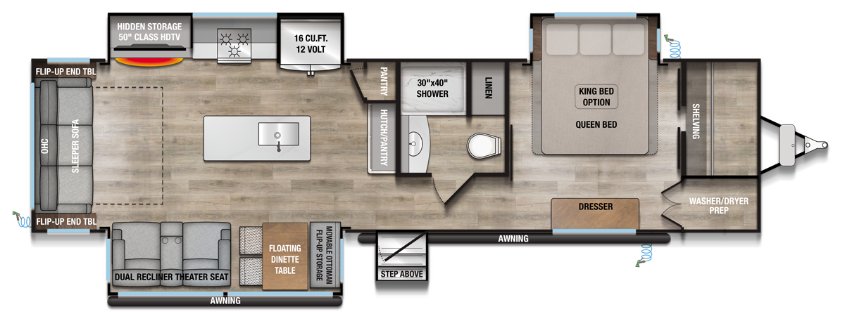 Avenue 332RL Travel Trailer