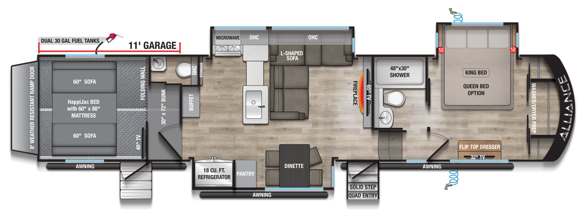 2026 Valor 37V11 Floorplan