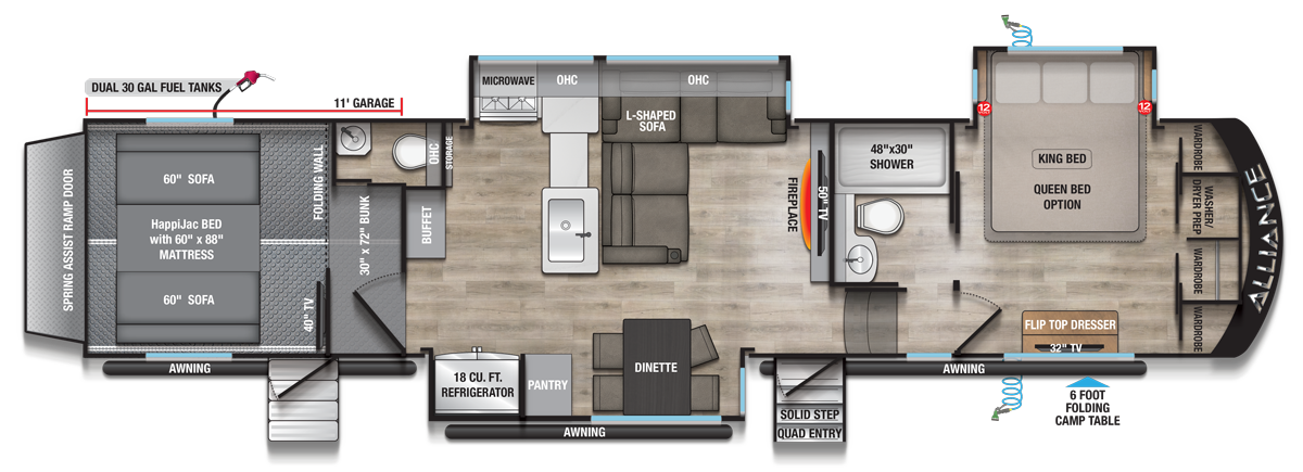 2026 Valor 37V11 Floorplan