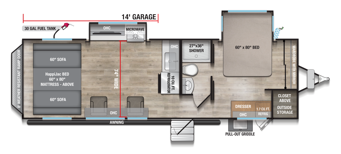 2026 Valor Travel Trailer 27T14