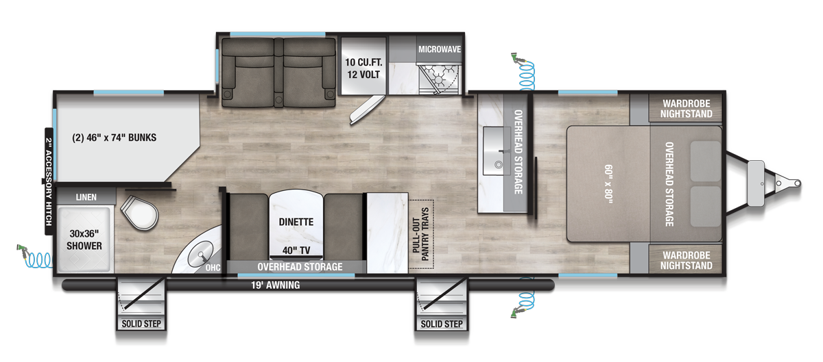 2026 Delta Ultra Light RK234 Floorplan