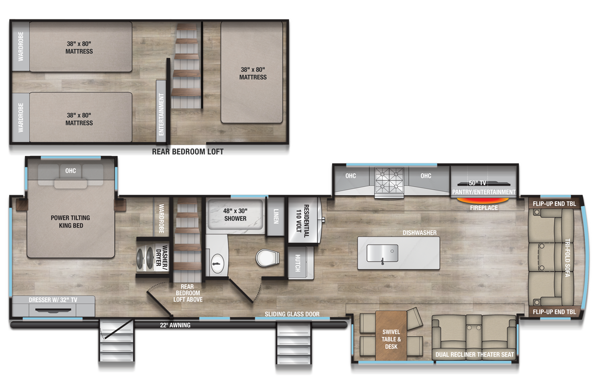 2026 Benchmark 42LFT Floorplan