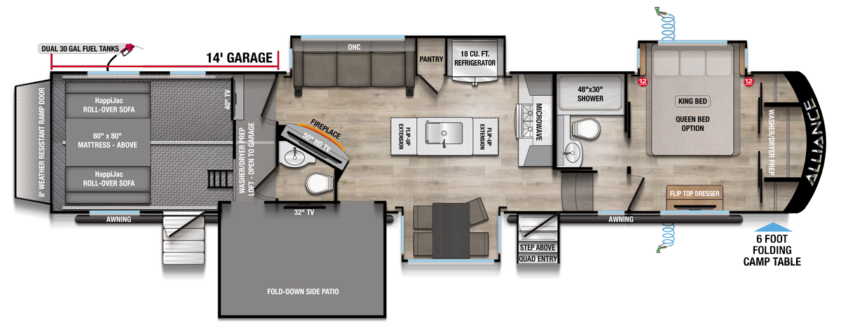 Valor 42V14 Floorplan
