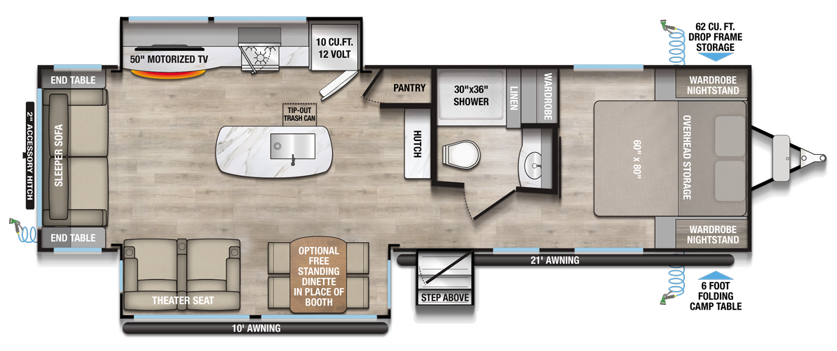 2026 Delta 292RL Floorplan