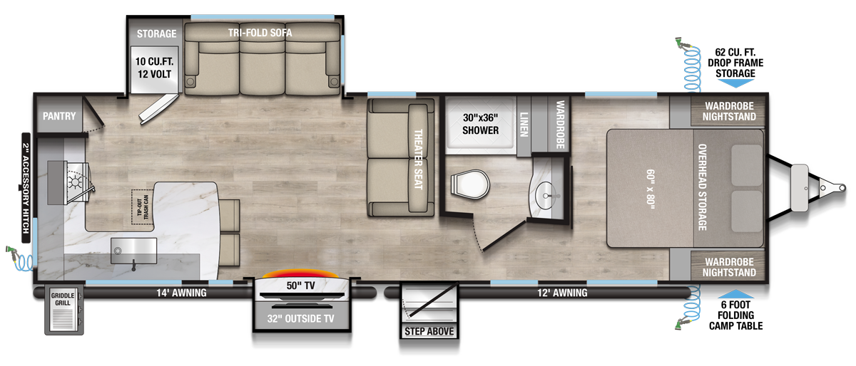 2026 Delta 294RK Floorplan