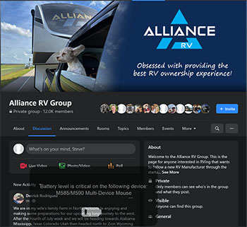 Facebook Alliance Group link