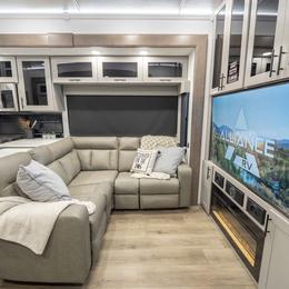 2026 Valor 37V11 Living view 2
