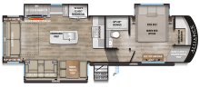 2026 Paradigm 295MK Floorplan