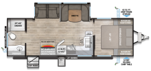 2026 Delta 262RB Floorplan