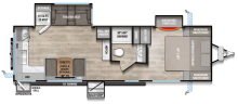 2026 Delta 274RKW Floorplan