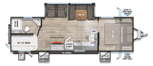 2026 Delta 281BH Floorplan