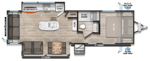 Delta 292RL Floorplan
