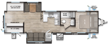 2026 Delta 321BH Floorplan