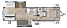 2026 Delta 321BH Floorplan