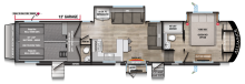 2026 Valor 40V13 Floorplan