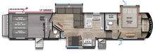 2026 Valor 44V14 Floorplan