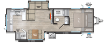 2026 Delta 284RK Floorplan