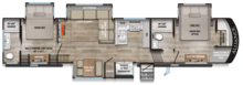 2026 Paradigm 395DS Floorplan
